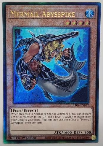 【UL】RA04-EN012 Mermail Abysspike 水精鱗−アビスパイク (1st Edition)