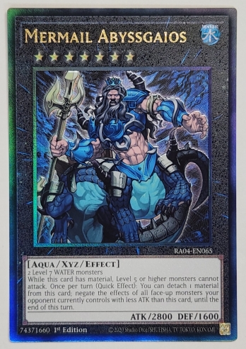 【UL】Mermail Abyssgaios 水精鱗−ガイオアビス (1st Edition)