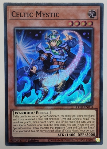【SR】Celtic Mystic エルフの聖賢者 (1st Edition)