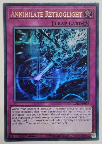 【UR】Annihilate Retroglight 時空穿つ遡光 (1st Edition)