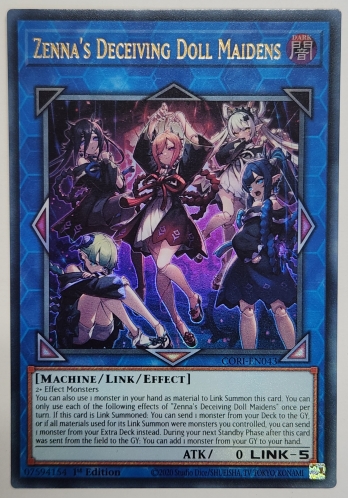 【UR】Zenna's Deceiving Doll Maidens ぜんなのついなぎひめ (1st Edition)