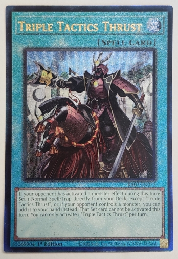 【UL】Triple Tactics Thrust 三戦の号 (1st Edition)