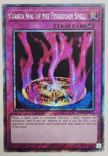 【PS】Cursed Seal of the Forbidden Spell 封魔の呪印 (1st Edition)