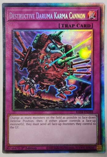 ��CR��Destructive Daruma Karma Cannon ��ˤ�ﵡ����ޡ������ (1st Edition)