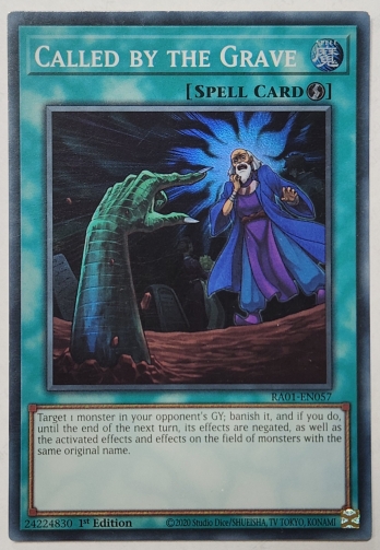 【SR】Called by the Grave 墓穴の指名者 (1st Edition)
