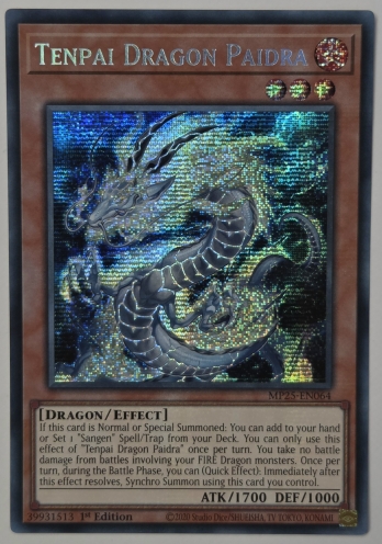 ��PSE��Tenpai Dragon Paidra ŷ��ζ�ѥ��ɥ� (1st Edition)
