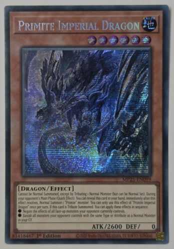 【PSE】Primite Imperial Dragon 原石竜インペリアル・ドラゴン (1st Edition)