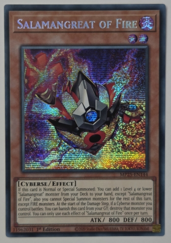 【PSE】Salamangreat of Fire サラマングレイト・オブ・ファイア (1st Edition)