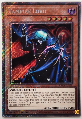 【PS】Vampire Lord ヴァンパイア・ロード (1st Edition)