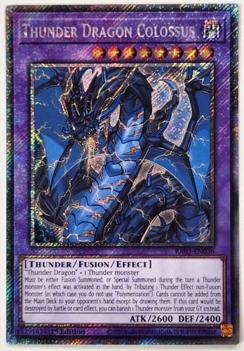 ��PS��Thunder Dragon Colossus Ķ��ζ�ݥ���������ɥ饴�� (1st Edition)