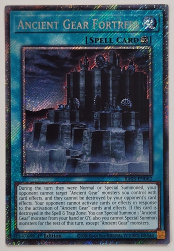 【PS】Ancient Gear Fortress 古代の機械要塞 (1st Edition)