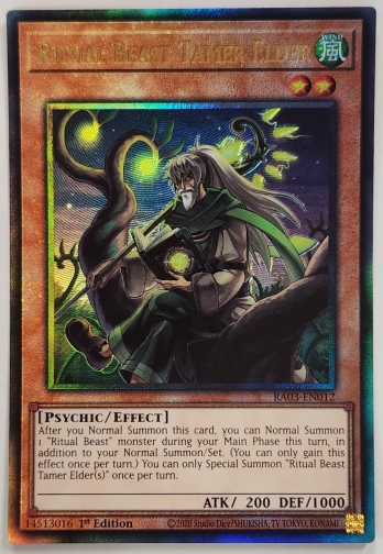 ��UL��Ritual Beast Tamer Elder ��ûȤ���ĹϷ (1st Edition)