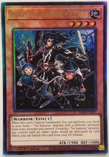 ��UL��Secret Six Samurai - Kizaru ��ϻ�𽰡ݥ����� (1st Edition)