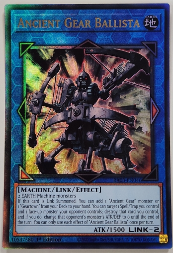 ��UL��Ancient Gear Ballista ����ε���׸�� (1st Edition)