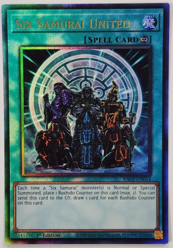 【UL】Six Samurai United 六武衆の結束 (1st Edition)