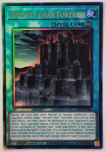 【UL】Ancient Gear Fortress 古代の機械要塞 (1st Edition)
